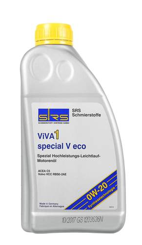 srs德国0w20高性能c5机油
