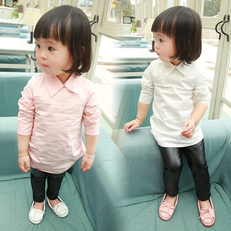 Chemise fille à manche longue - Ref 2086159 Image 1