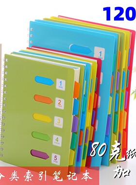 120张分页笔记本喜通线圈本