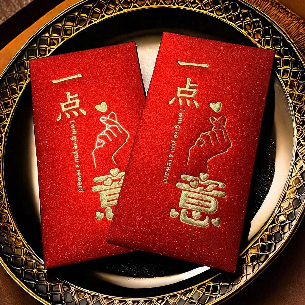 新款通用百千元红包利是封