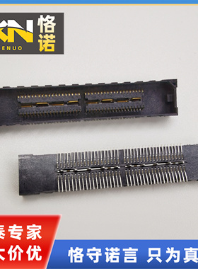 MIS-038-01-L-D-K-TR 76pin 间距0.635mm 2排 SAMTEC镀金板对板