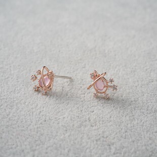 银针韩国耳环别致小行星宇宙飞船耳钉日常百搭