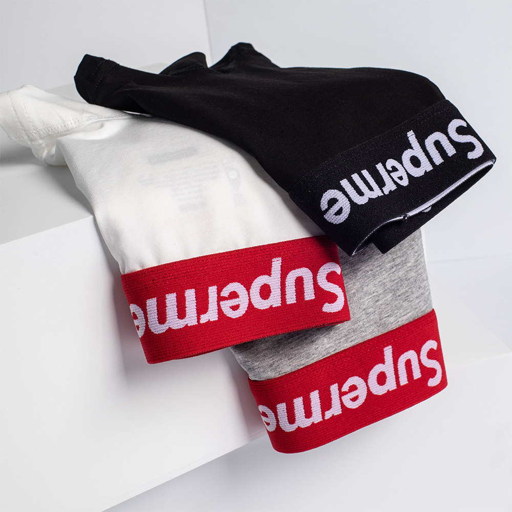 33条装女士帅T拉拉中性les运动休闲纯棉三角四角宽边舒适大码内裤