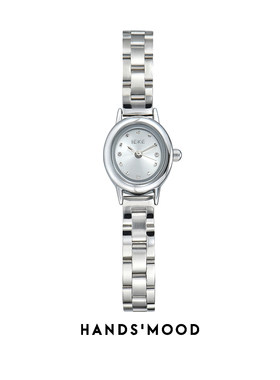 HANDSMOOD清冷感时尚椭圆迷你小表盘链条手表时尚气质百搭女表706