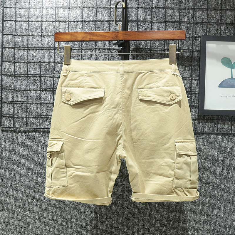 2021年新款潮牌工装休闲短裤男