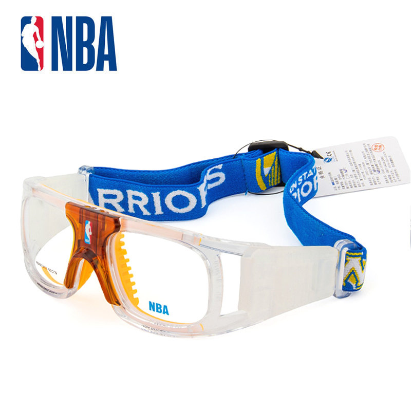 NBA勇士队防撞篮球眼镜配近视片