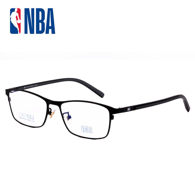 NBA3076 纯钛眼镜框男士商务金属眼镜架全框正式简单款超轻有质感