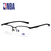NBA3617 运动商务近视半框大脸可配成品有度数镜片 眼镜框镜架男款