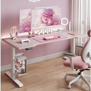 瑞典Arte多巴胺彩色电动升降桌电脑桌书桌网红家用游戏电竞桌定制