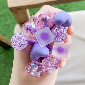 超值爆款儿童发绳女童小皮筋爱心公主发饰高弹力发圈宝宝头饰头绳