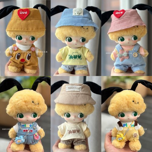 泡泡玛特盲盒布鲁托娃衣T恤套装