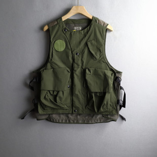 外穿机能马甲背心 男士 优外汇 欧美户外出口单高端简约多口袋工装