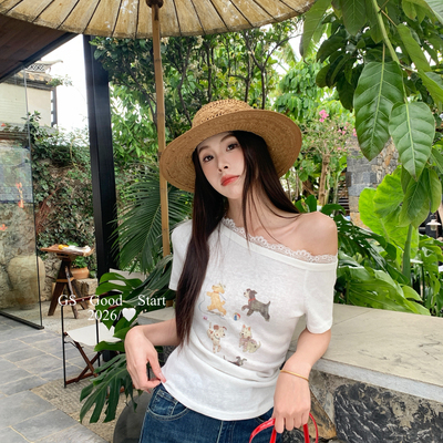 GS.GOOD START-爆火小狗T2.0档口开爆被催着上的短袖版～巨N0872R