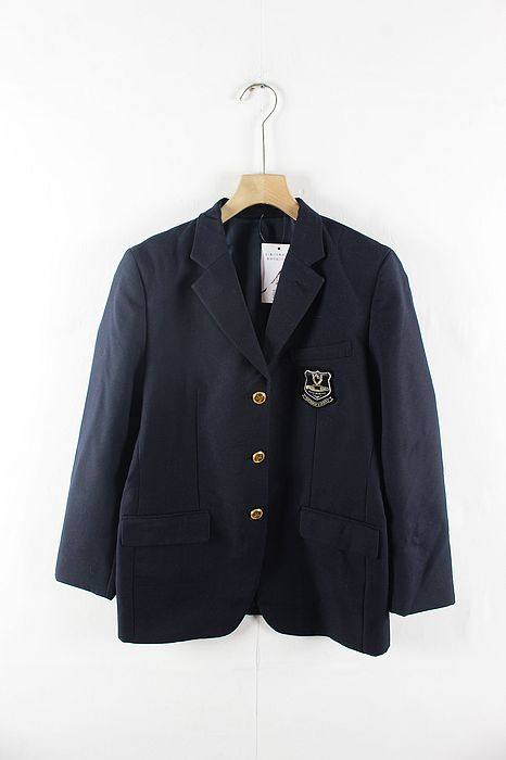 vintage古着中古英伦JK原宿校服学生装秋冬学院西装外套JK追手门