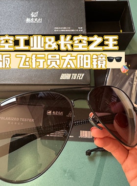 航空太阳镜雷朋歼20飞行员男女