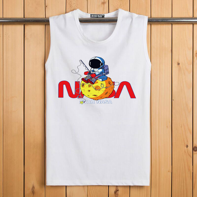 DAILY SPECIAL VEST MEN XL NEW COTTON MENS SHIRTS SLEEVELESS T-SHIRT LOOSE CASUAL SPORTS CHOP SLEEVES
