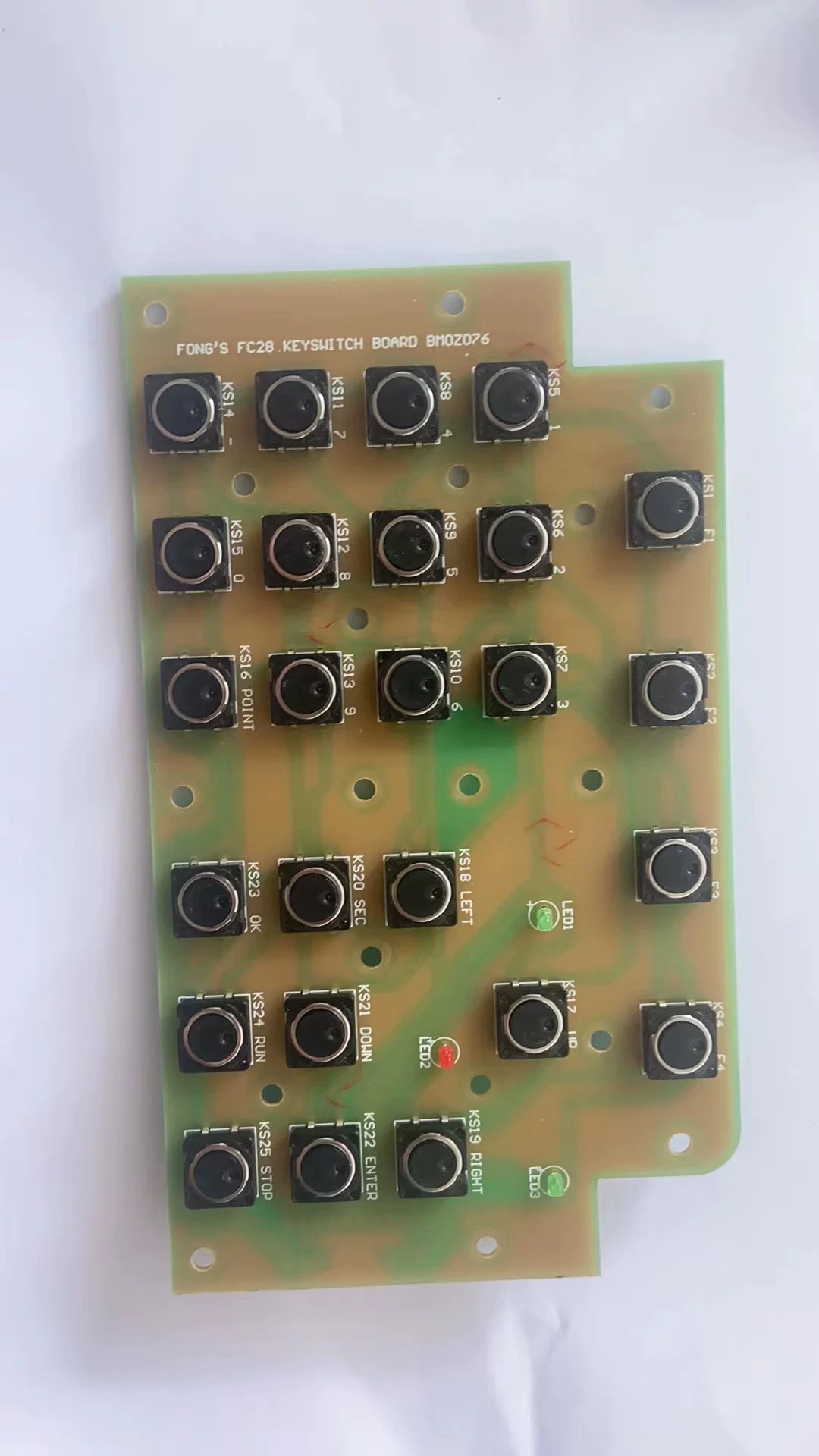 立信门富士fongs染色机FC28AD/FC28EX/FC30染色电脑按键板