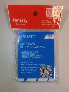 fantasy 贴身内胆 64*89mm卡套 万智牌 三国杀 每包100张 PTCG