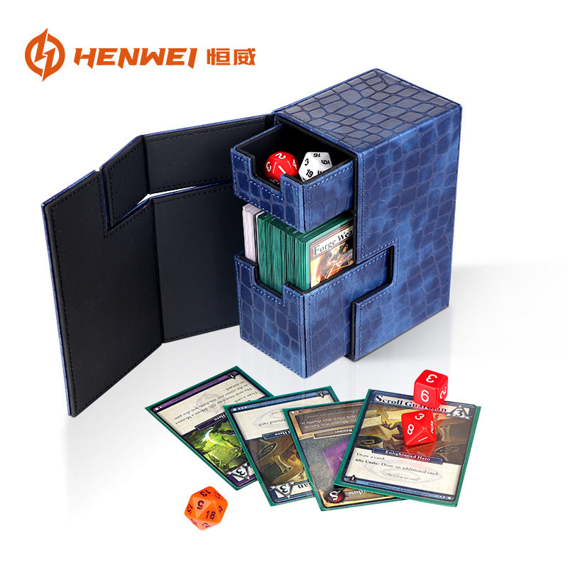 HENGWEI Magic Yugioh board role-playing games Deckboxes storage box Kirin skin PU Cartridge PTCGin the Play mode/Anime/Periphery/cos/Board games , Chess/Board games , Poker  category - from Buy2taobao.com to provide professional Taobao agent buy service