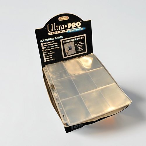 ultra卡页9格活页万智牌球星卡
