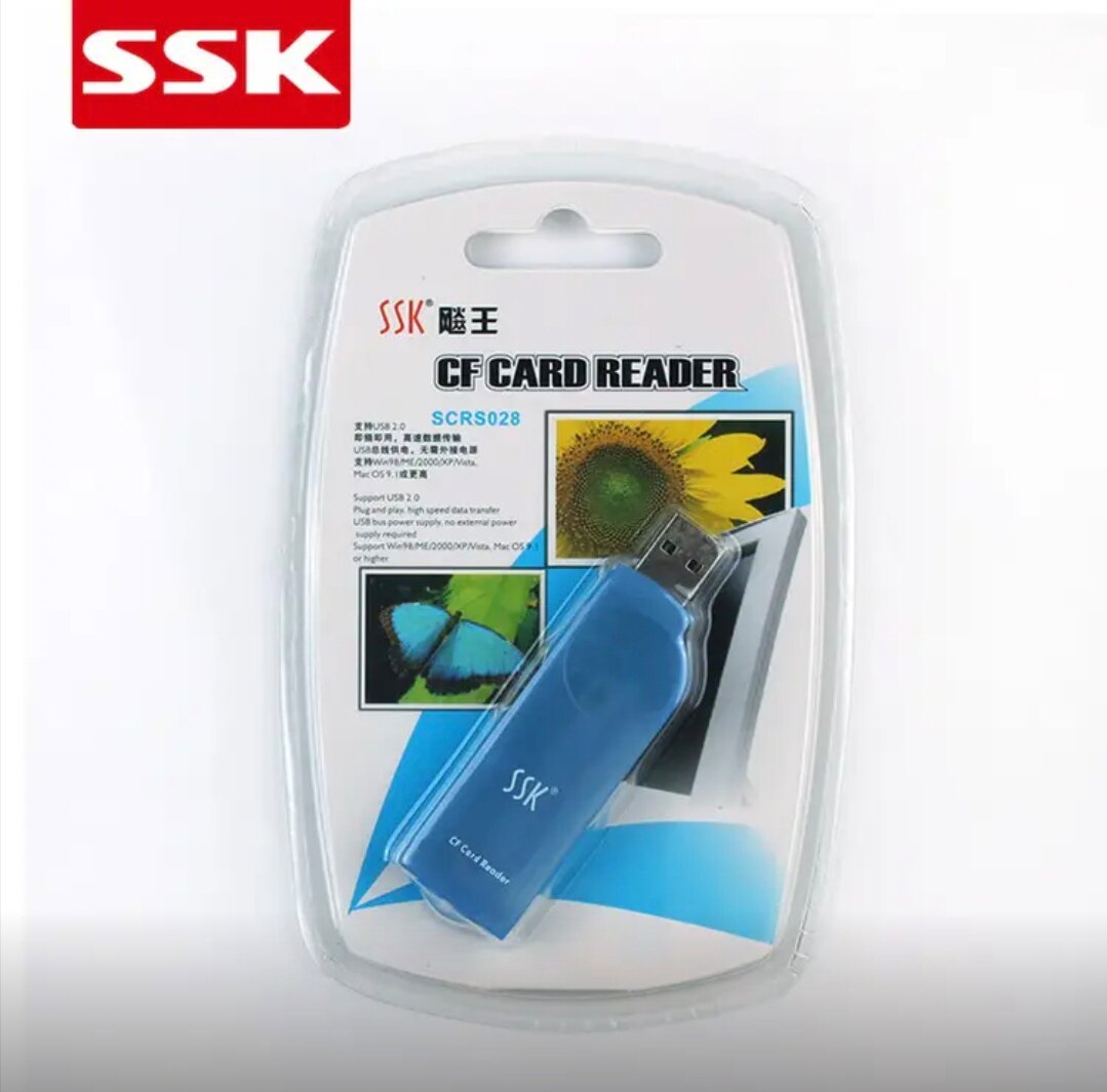 SSK飚王CF读卡器CF卡2G工业级内存卡数控机床cf存储发那科法克兰图片