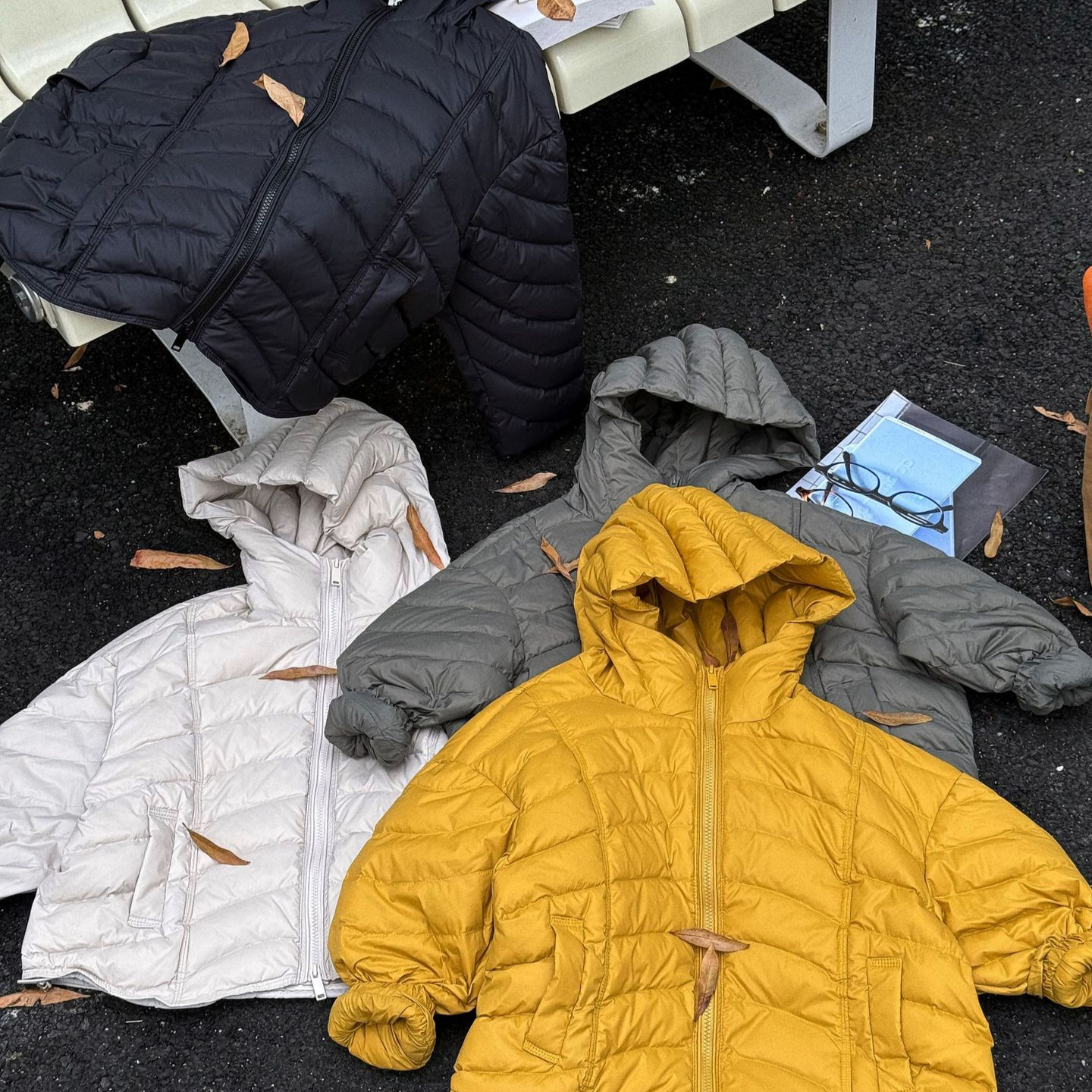 2025冬季新款韩版男童轻薄鸭绒连帽保暖排骨羽绒服儿童外套潮