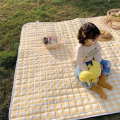 户外野餐垫防水防潮垫春游垫子便携加厚超轻5 8人可折叠野炊地垫