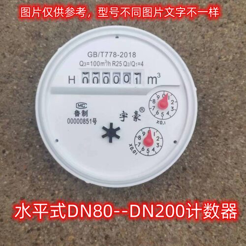 水平式水表用计数器DN80-DN300