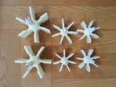 家用水表塑料叶轮转轮转子齿轮旋翼式 数字指针水表配件大全 立平式