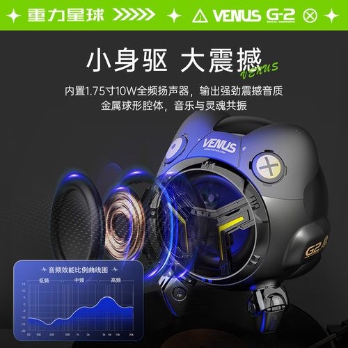 重力星球G2机甲蓝牙音响官方授权