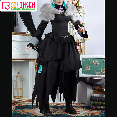 taobao agent COSNSEN Final Fantasy 14 Ya Shi Tella FF14 Ya Meow Witch COSPLAY clothing female game