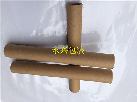 圆形纸筒牛皮纸食品纸罐茶叶罐画筒衣服化妆品精油包装筒
