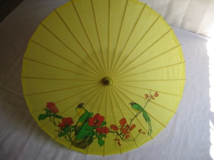 觅宝堂黄色葫芦伞绸布伞绢纱丝绸伞甲路工艺伞舞蹈道具演艺礼品伞