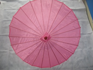 古商堂大号粉红色纯色绸布伞绢纱丝绸COS工艺伞演绎舞蹈道具礼品