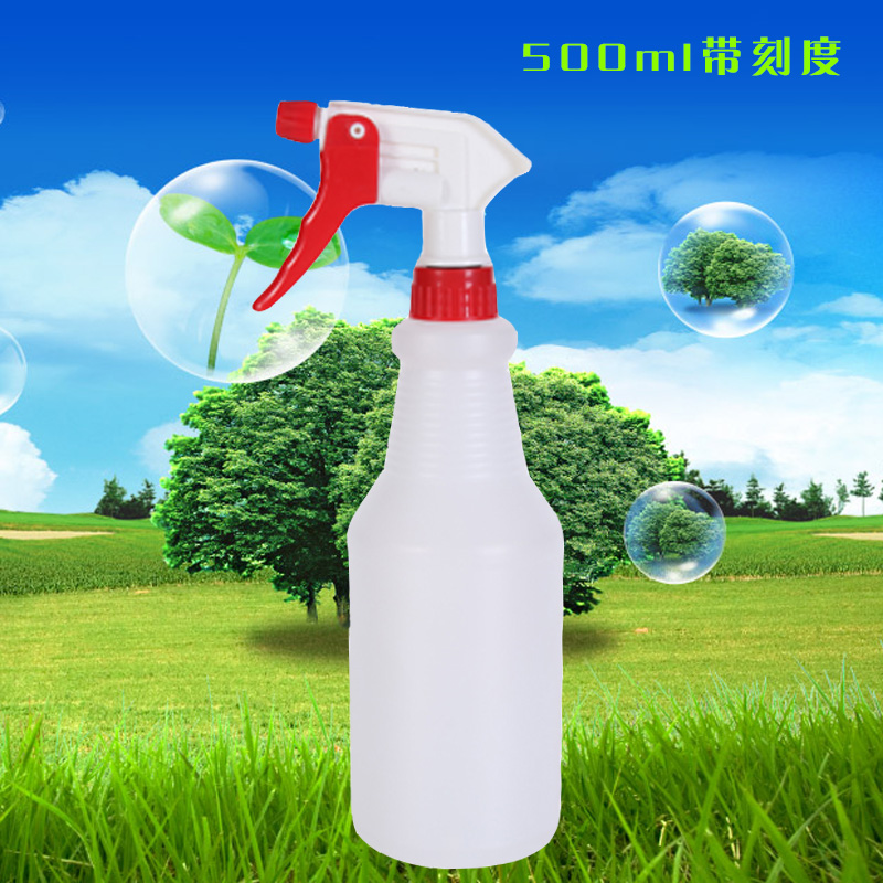 比乐美500ML高级喷壶 有刻度 加厚耐酸碱清洁剂专用喷壶满10包邮