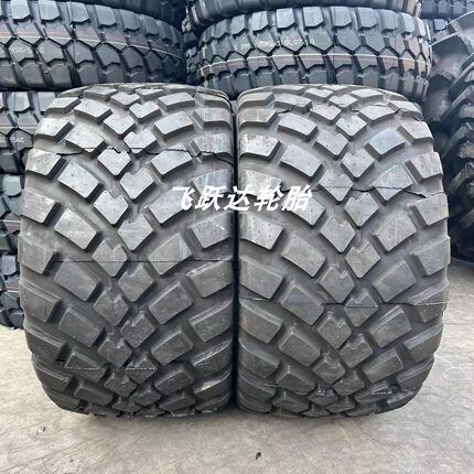 500/45R22.5钢丝真空打包机轮胎 施肥撒粪车500/45-22.5打捆机