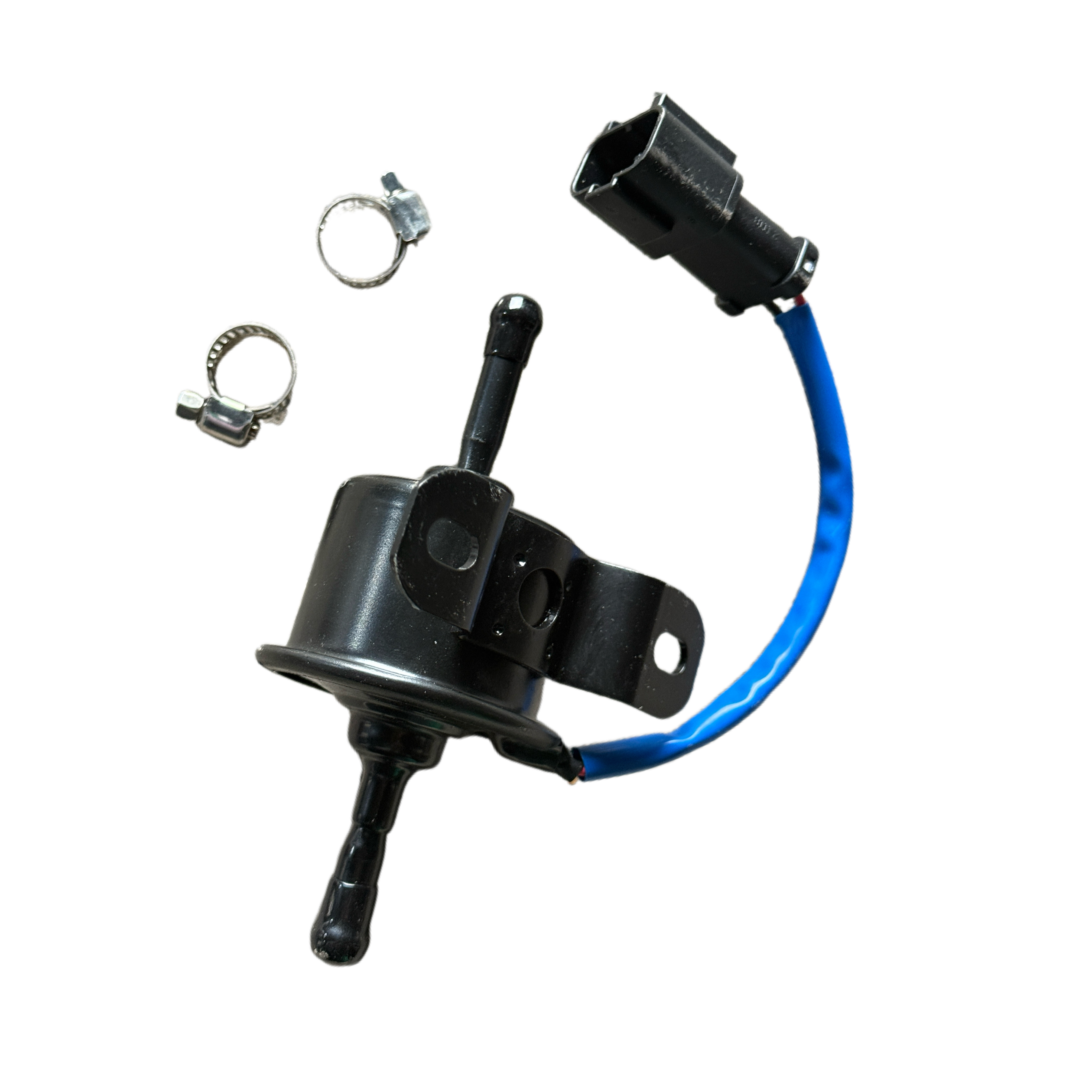 现代60一7柴油电子燃油泵输油泵勾机抽油泵12V电子油泵洋马电子泵