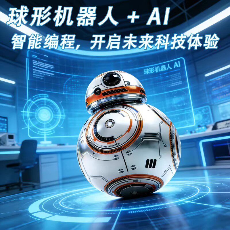 新款遥控小球机器人星球大战BB8智能编程充电跳舞圆球形儿童玩具