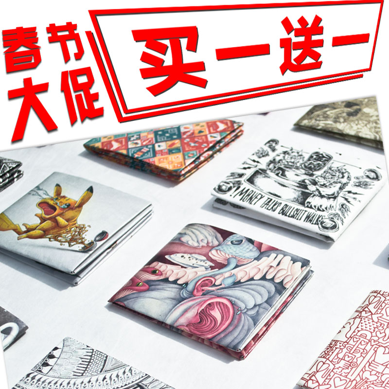 正品 美国潮牌薄Tyvek特卫强超薄纸钱包撕不烂防水个性纸钱包