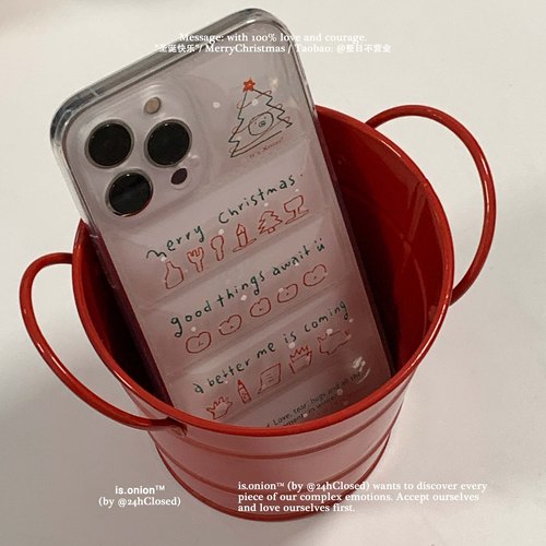 原创适用苹果17pro圣诞羽绒软壳