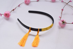 十夜TN 刀剑乱舞 三日月宗近 三爷 爷爷 COS假发 发饰 现货超原版