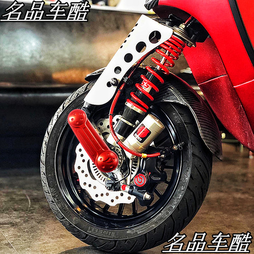 适用vespa黑化 GTS GTV 300 6日 摇臂盖 摇臂护罩 春天 冲刺 150