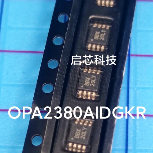 全新封装 OPA2380 OPA2380AIDGKR 高速跨阻放大器 MSOP8