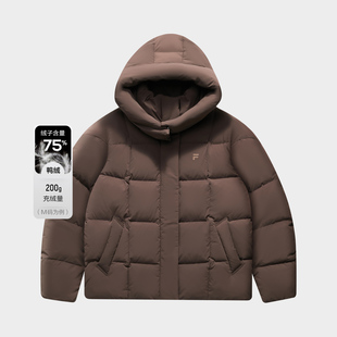 Fila/斐乐2025秋季新款女款时尚休闲宽松保暖羽绒服T11W547904F