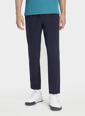 Fila/斐乐夏季新款男子户外时尚休闲场下网球针织长裤A61M523602A
