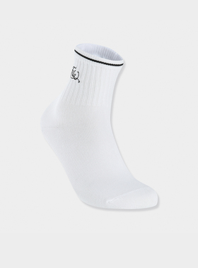 Fila/斐乐冬季新款女士户外时尚百搭休闲运动中腰袜F13W618363F