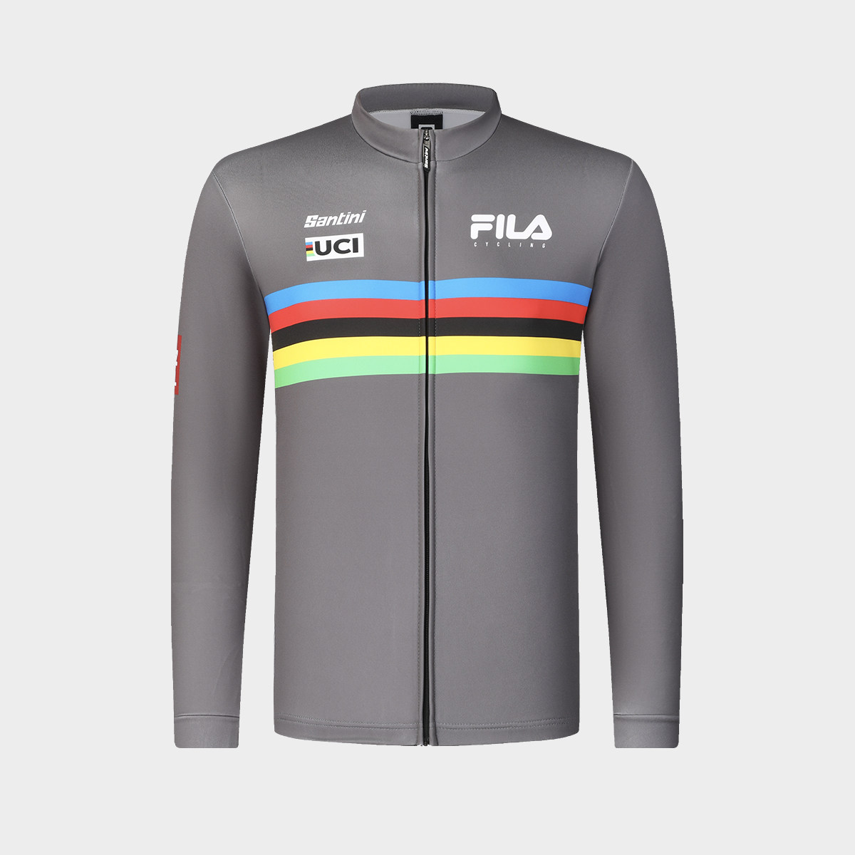 斐乐/Fila黄景瑜同款CYCLING男子针织外套专业骑行服A11M448504F