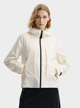 Fila/斐乐2025秋季新款女子舒适时尚休闲梭织外套F11W543702F