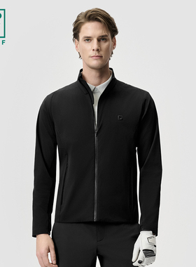 斐乐/Fila2026新款男子高尔夫百搭款高端菁英梭织外套A11M525724F