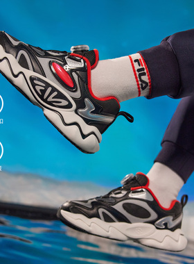 Fila/斐乐PHANTOM 2精灵鞋2代男中大童儿童复古跑鞋K15B341110F